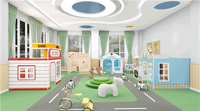 어린이를위한 맞춤형 대화식 놀이터 장비